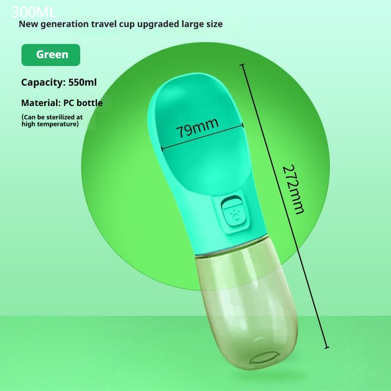 botella de agua portatil para perros y gatos. - Pawclean